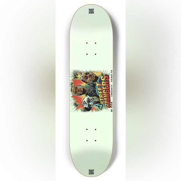 LONGEVITY MF DOOM PRINCE PO Glow In The Dark Skateboard Deck New Size: 8.5 - Picture 1 of 2